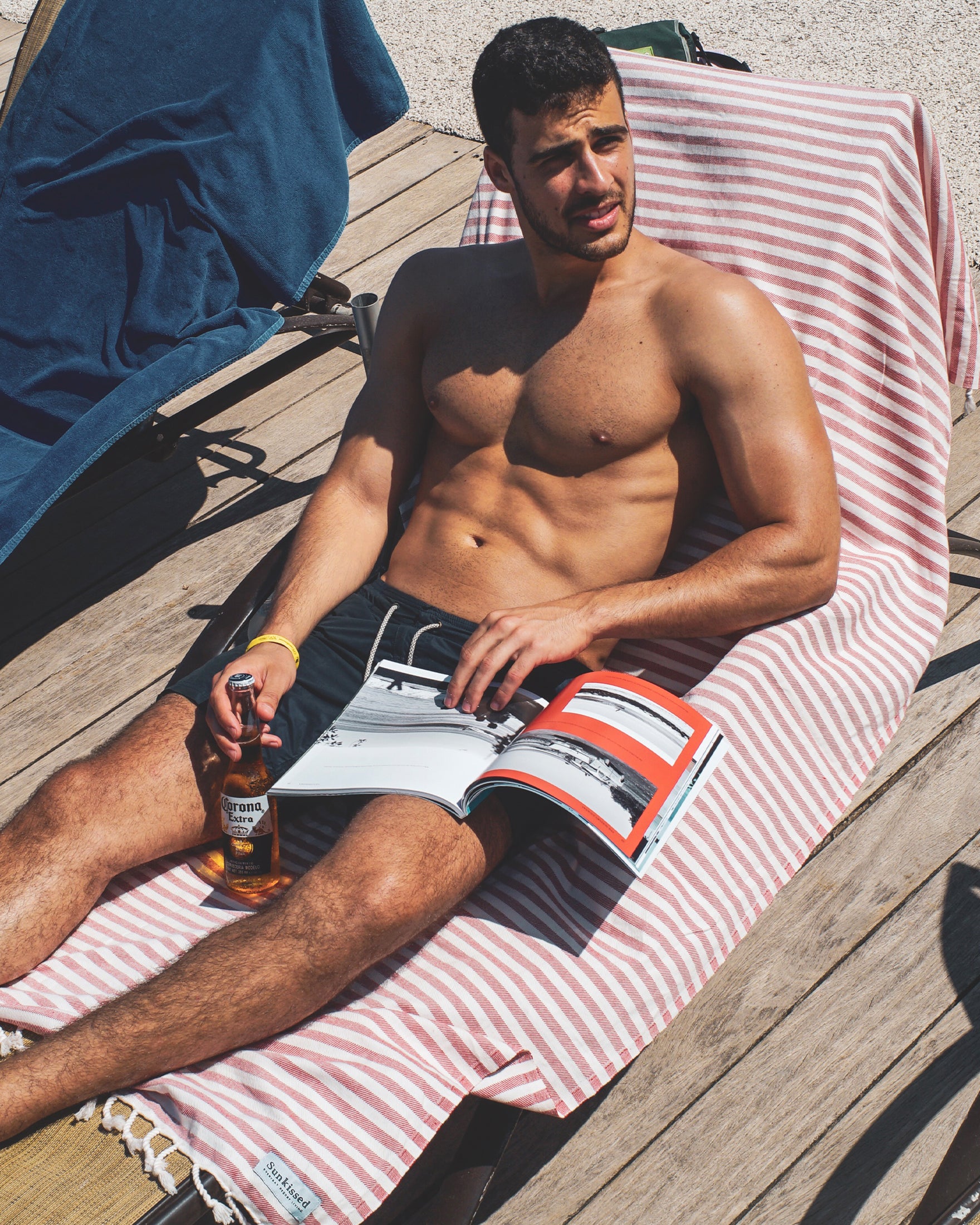Bermuda Sand Free Beach Towel Sunkissed