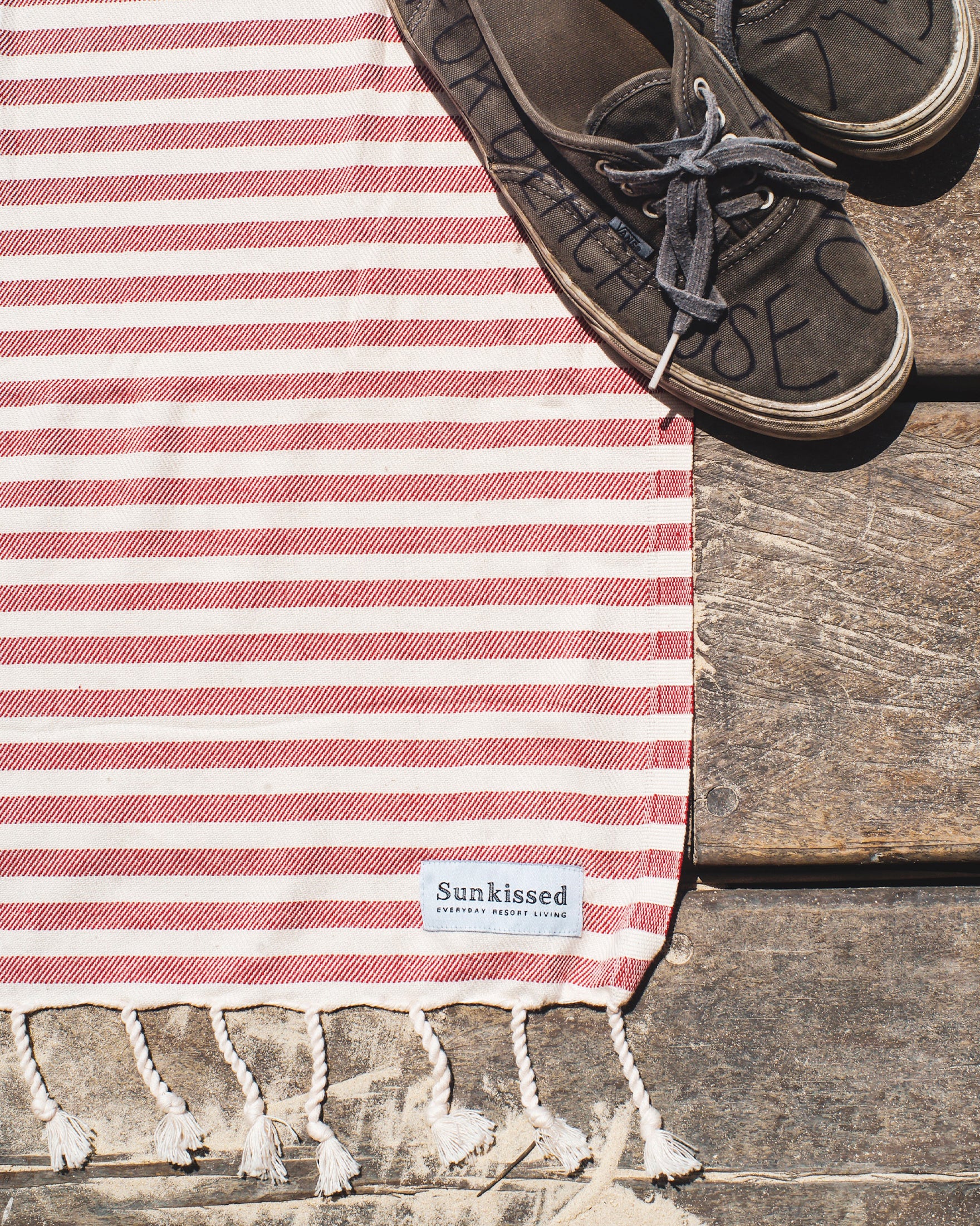 Bermuda Sand Free Beach Towel Sunkissed