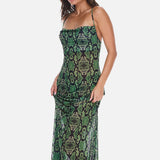 Beach To Bar Dress - Black Mamba