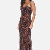 Beach To Bar Dress - Leopard