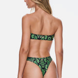 Le Bandeau Strapless Top - Black Mamba