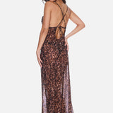 Beach To Bar Dress - Leopard