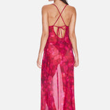 Beach To Bar Dress - Rouge