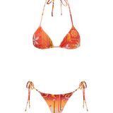 Le Triangle Bottom - Coral