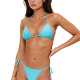 Le Triangle Bottom - Turquoise