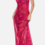 Beach To Bar Dress - Rouge
