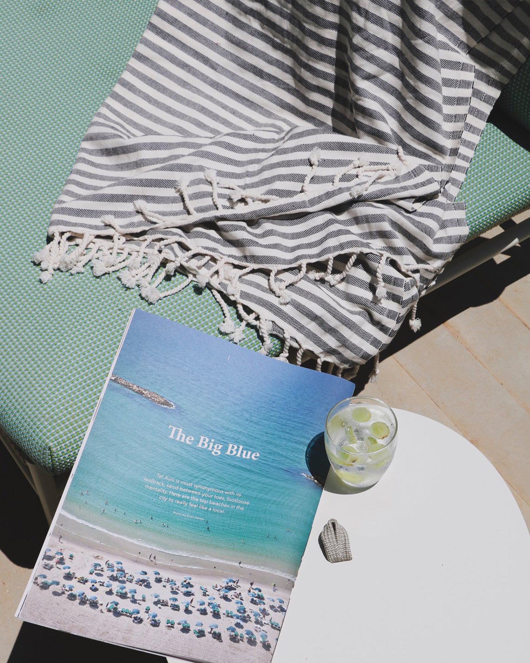 Saint-Tropez  Sand Free Beach Towel Sunkissed