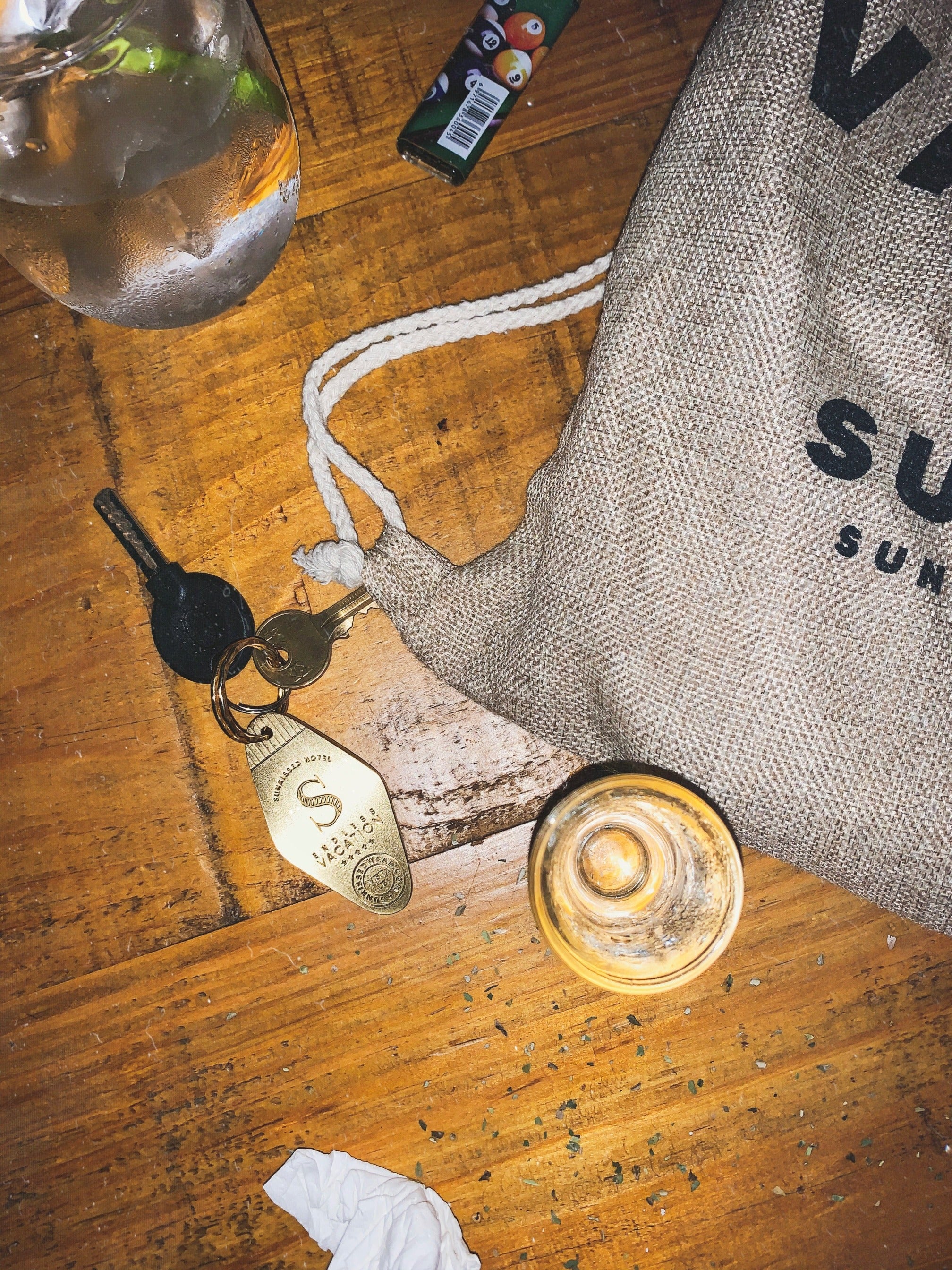 Sunkissed Hotel Keychain Sunkissed